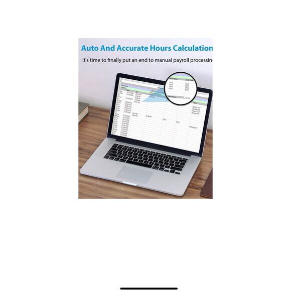 NGTeco Time Clocks for Employees Small Business WiFi Biometric Fingerprint Time - Picture 3 of 13